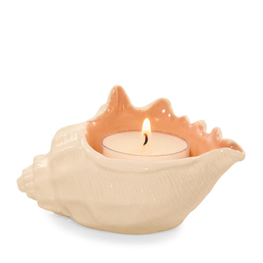 Seashell Tea Light Candle Holder - 527M