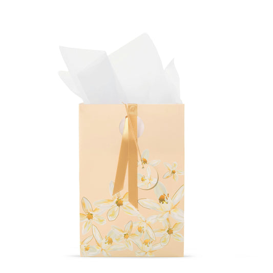 Peach Jasmine Floral Gift Bag - ATKZ
